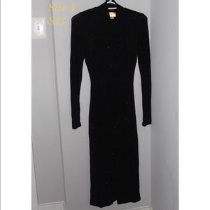 Black shimmer H&M dress